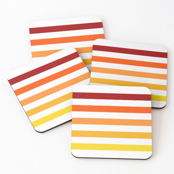 Item preview, Retro vintage color stripes sunset colors designed and sold by TalBright.