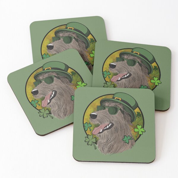 Item preview, Irish Wolfhound being Irish!  designed and sold by rmcbuckeye.