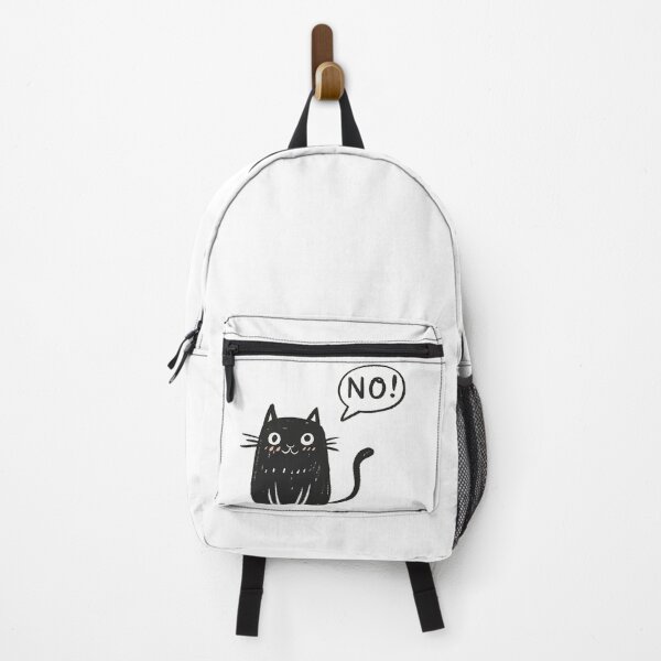 Item preview, Negatory Kitty: The Feline Who Knows Its Mind designed and sold by GL!TCH LAB.