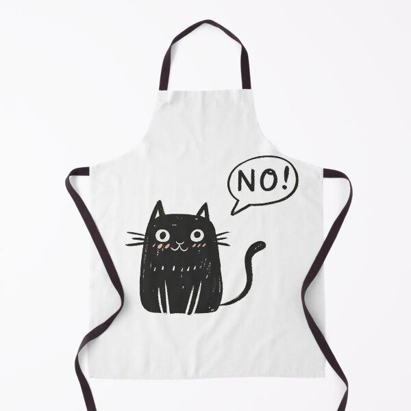 Item preview, Negatory Kitty: The Feline Who Knows Its Mind designed and sold by GL!TCH LAB.
