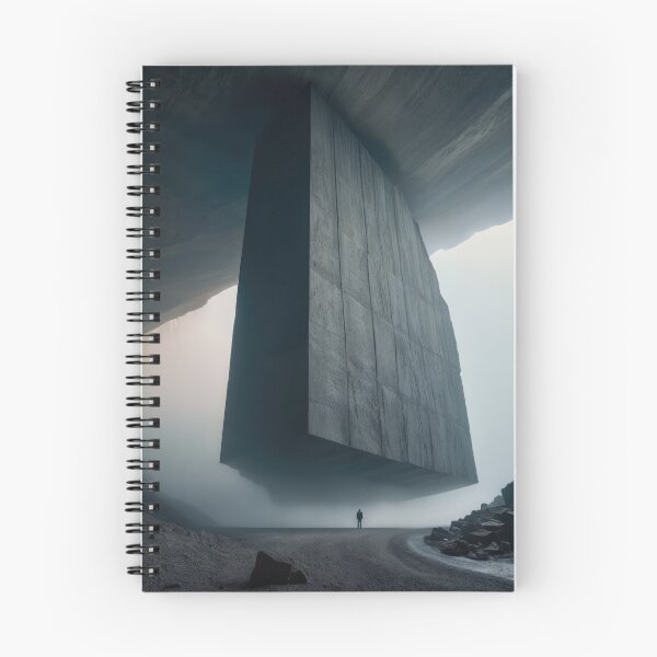 Item preview, Lost in the depths of time, the man makes his way through the dark cavern towards the towering structure looming in the distance designed and sold by petrovk.