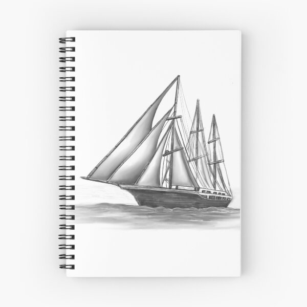 Item preview, Yacht at sea designed and sold by AnnRu-art.