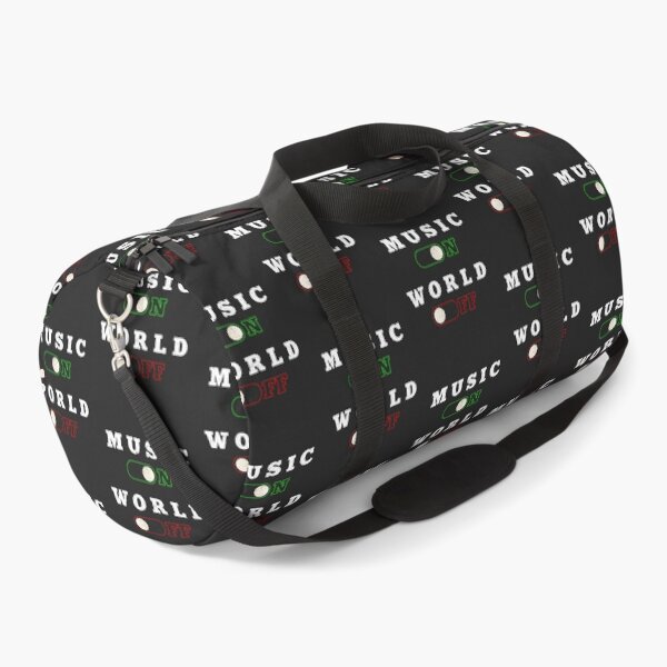 Item preview, Music on World Off Funny Music Lovers for Men and Women -  designed and sold by PurpleLoveStore.