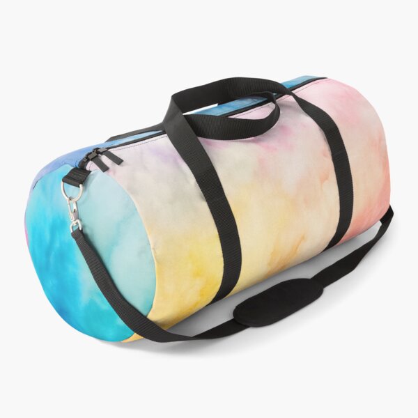 Item preview, Pastel rainbow colorful watercolor gradiend texture designed and sold by patterncrow.