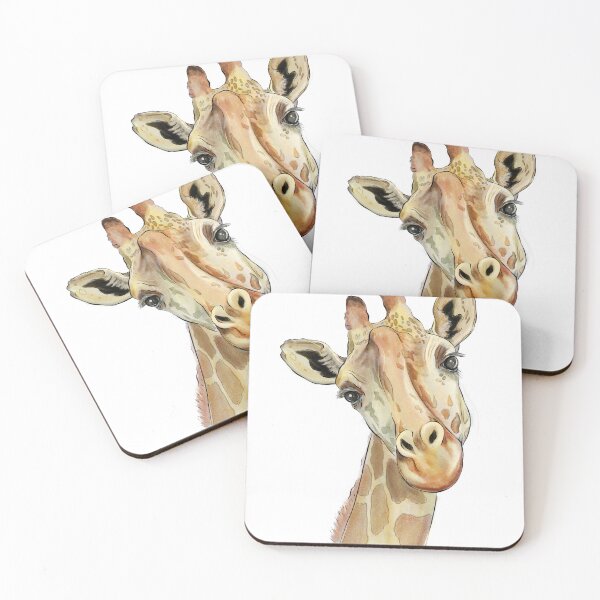 Item preview, Giraffe head designed and sold by MaryGibsonArt.
