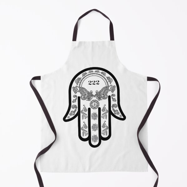 Item preview, 222 Angel Number Hamsa Hand designed and sold by hamsasoul.