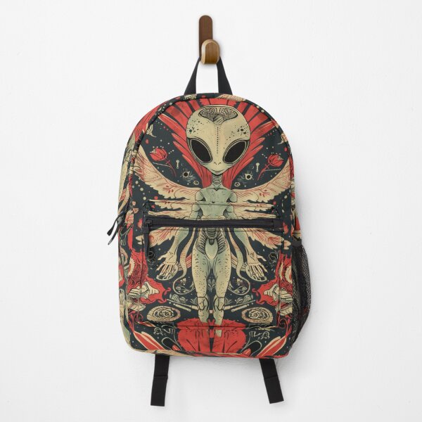 Item preview, Enigmatic Extraterrestrial - Cosmic Voyager Art Print designed and sold by Nicholas Panek.