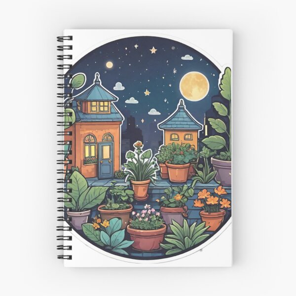 Item preview, Garden in the nigth designed and sold by DreamistStore.