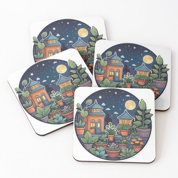 Item preview, Garden in the nigth designed and sold by DreamistStore.