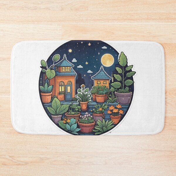 Item preview, Garden in the nigth designed and sold by DreamistStore.