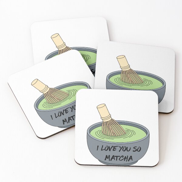 Item preview, Copy of   I Love You So Matcha Green Tea Matcha Lover designed and sold by Manara  -Art.