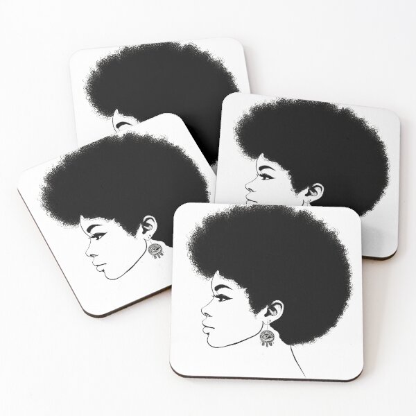 Artikelvorschau, Frau mit Afro entworfen und verkauft von djrollins.