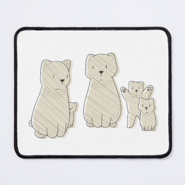 Aperçu de l'œuvre Famille d'ours créée et vendue par TurtlesAfloat.