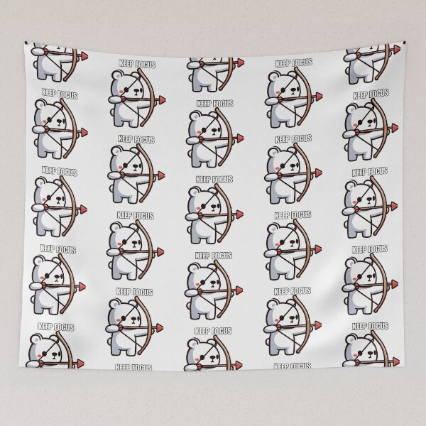 Item preview, Stay Focused Bear designed and sold by LemuellTrends.