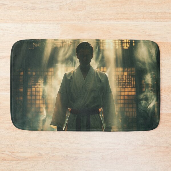Item preview, Portrait of a karateka man in shadow play designed and sold by Fantasyplus.