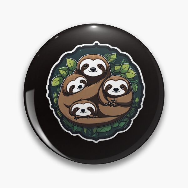 Item preview, Sloth family  designed and sold by JIGUWORLD.