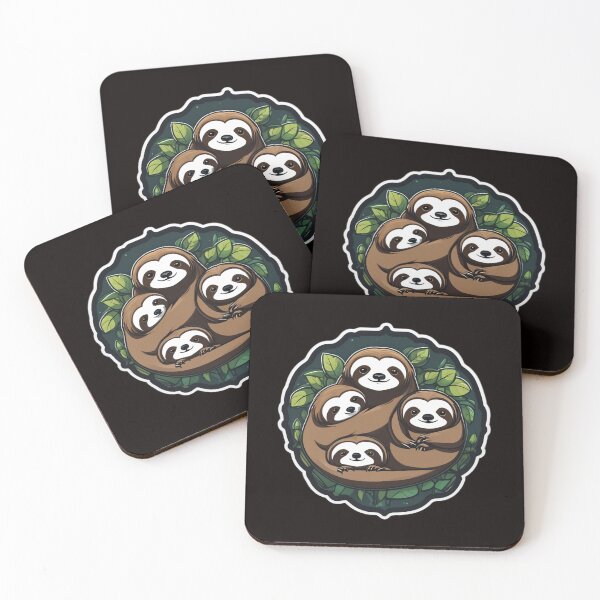 Item preview, Sloth family  designed and sold by JIGUWORLD.