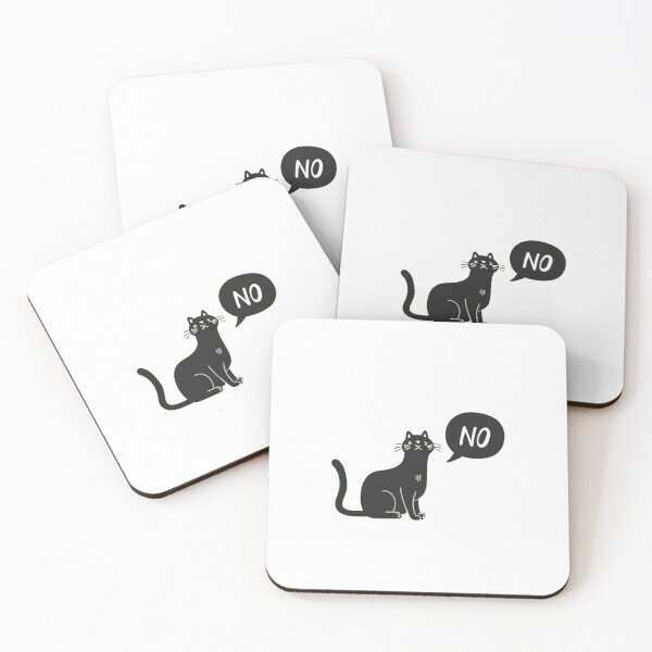 Item preview, Negatory Kitty: The Feline Who Knows Its Mind II designed and sold by GL!TCH LAB.