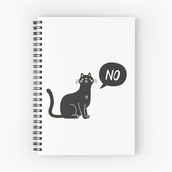 Item preview, Negatory Kitty: The Feline Who Knows Its Mind II designed and sold by GL!TCH LAB.
