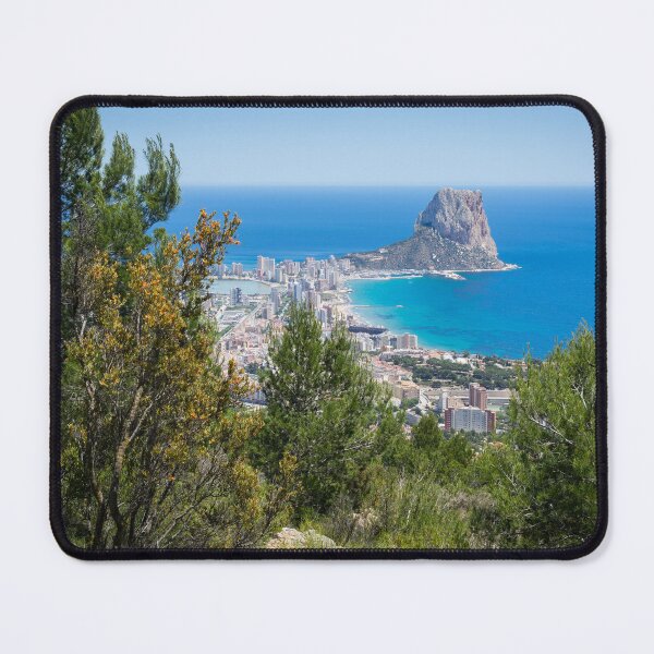 Item preview, The Peñón de Ifach, Calpe and the Mediterranean Sea designed and sold by Adriana Mueller.