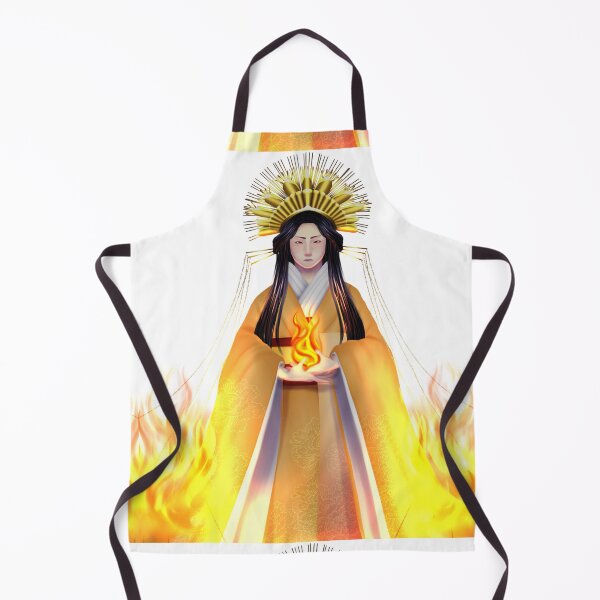 Item preview, Sun Goddess Amaterasu - white background w lighting designed and sold by Leeh-designs.