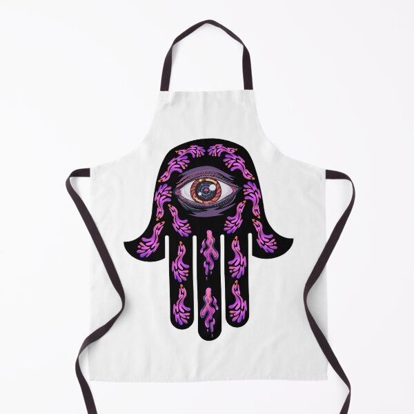Item preview, Cool Purple Ojo que todo lo ve Mano de Hamsa designed and sold by hamsasoul.