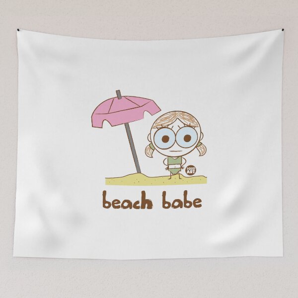 Item preview, HAPPY CAMPER - BEACH BABE designed and sold by TODD GOLDMAN.