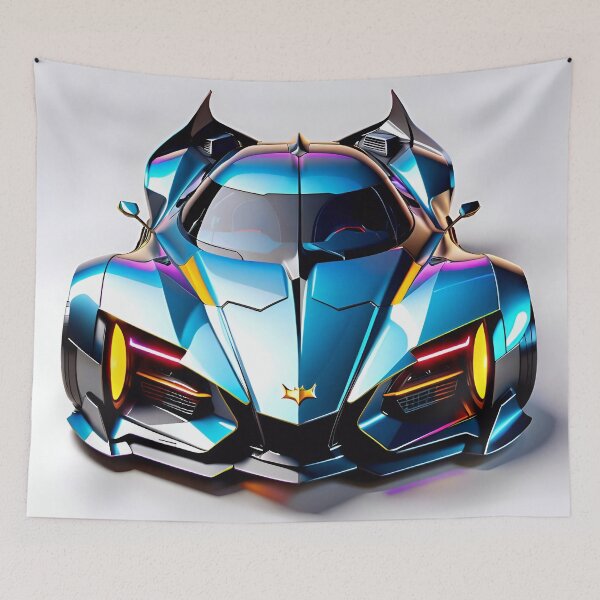 Item preview, Futuristic Cyberpunk Super Car designed and sold by TheArtOfPat.