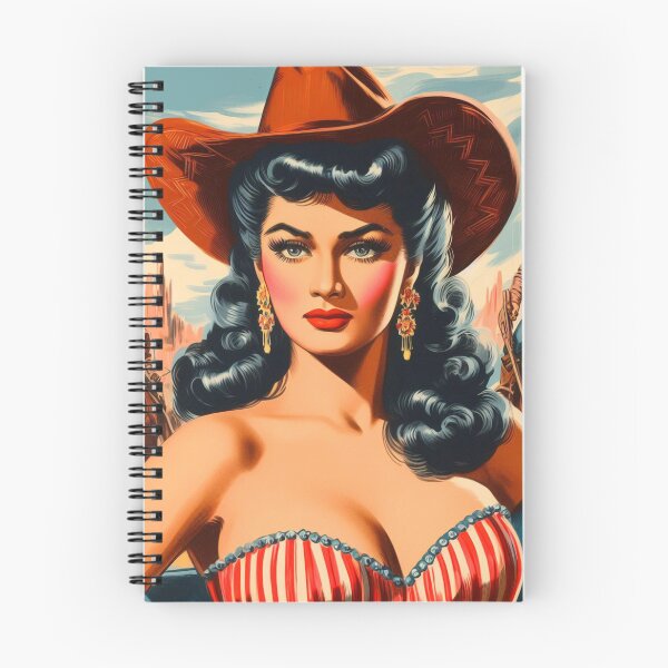 Item preview, Vintage Country Western Pin-up designed and sold by PulpVintage.