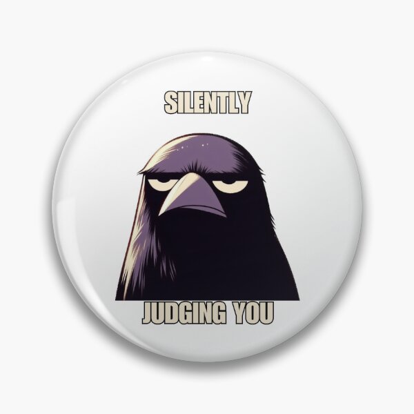Item preview, Silently Judging You Crow designed and sold by LemuellTrends.