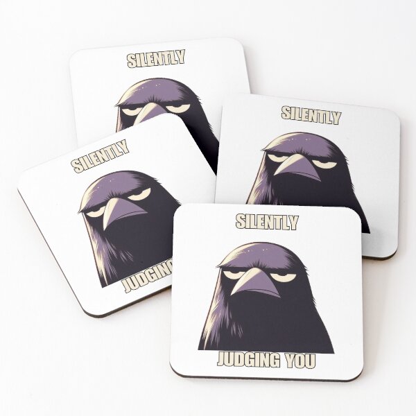 Item preview, Silently Judging You Crow designed and sold by LemuellTrends.
