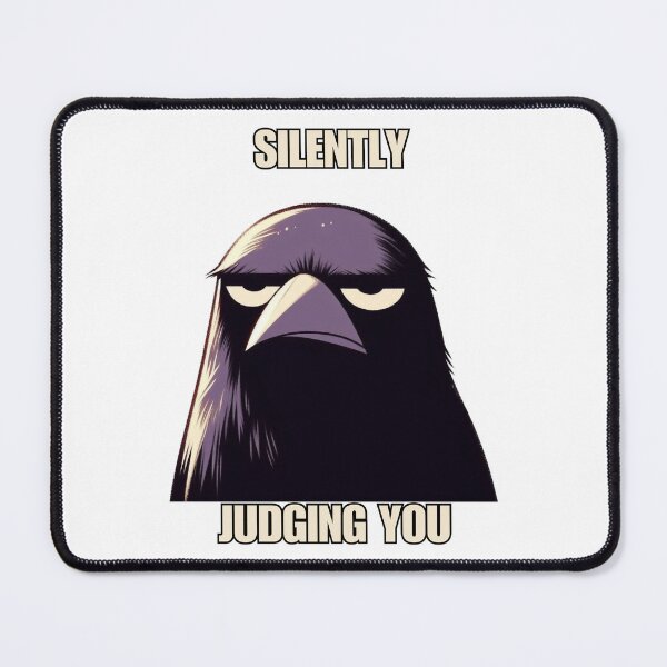 Item preview, Silently Judging You Crow designed and sold by LemuellTrends.