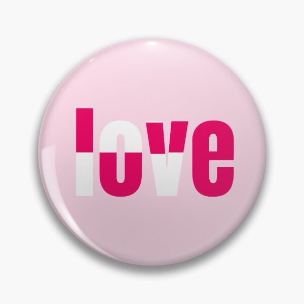 Item preview, Love Pink Red White Word designed and sold by Jeallan Designs.