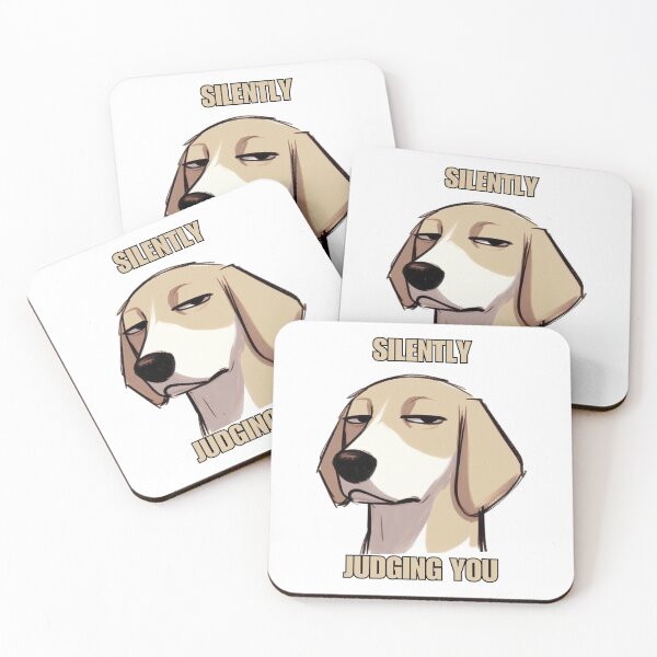 Item preview, Silently Judging You Dog designed and sold by LemuellTrends.