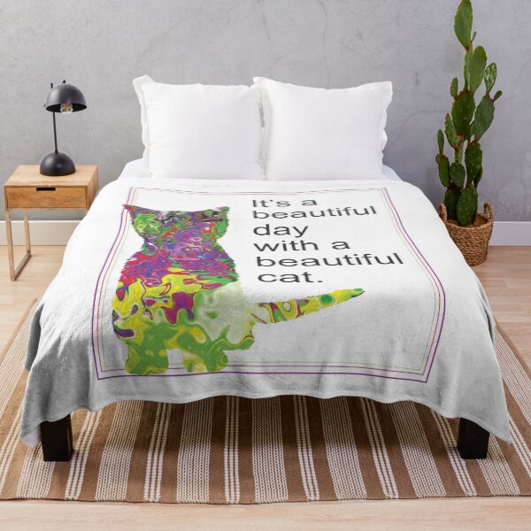Item preview, Beautiful Cat Beautiful Day designed and sold by TerScott.