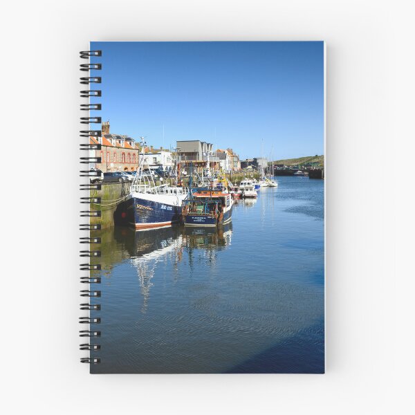 Item preview, Colourful Fishing Boats in Eyemouth designed and sold by Kasia Design.