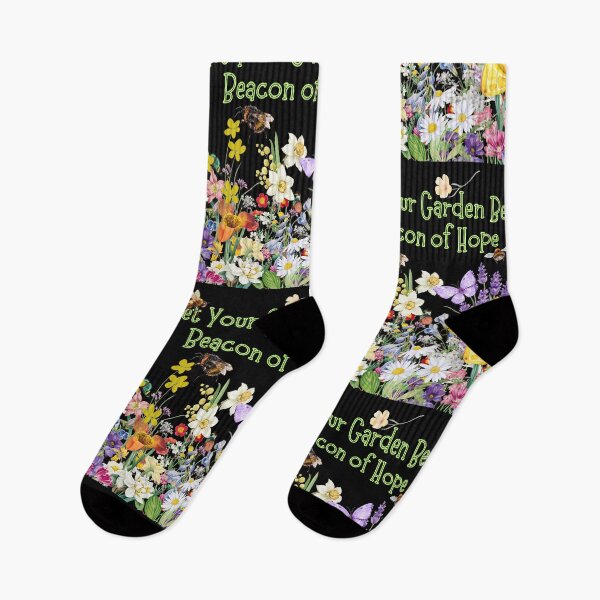 Item preview, Let Your Garden Be A Beacon Of Hope Pollinator Design designed and sold by EarthArtDesigns.