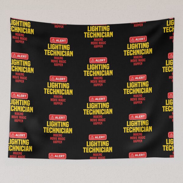 Item preview, Lighting Technician Making Movie Magic Happen designed and sold by NermilioDesigns.