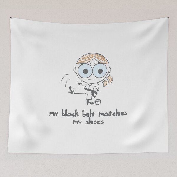 Item preview, HAPPY CAMPER - BLACK BELT designed and sold by TODD GOLDMAN.