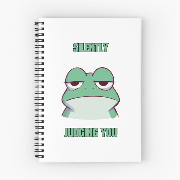 Item preview, Silently Judging You Frog designed and sold by LemuellTrends.