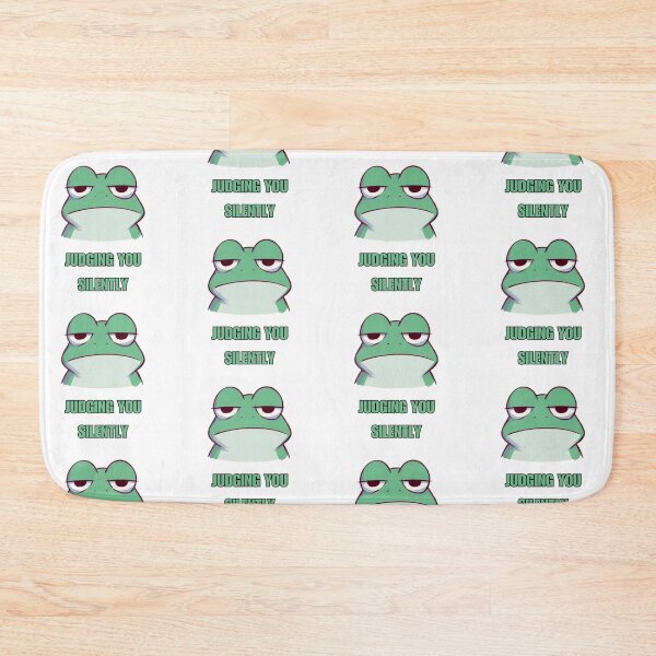 Item preview, Silently Judging You Frog designed and sold by LemuellTrends.