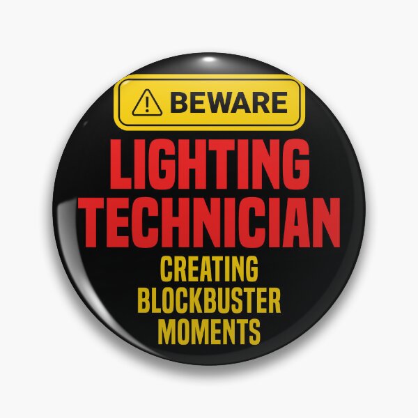 Item preview, Lighting Technician Creating Blockbuster Moments designed and sold by NermilioDesigns.
