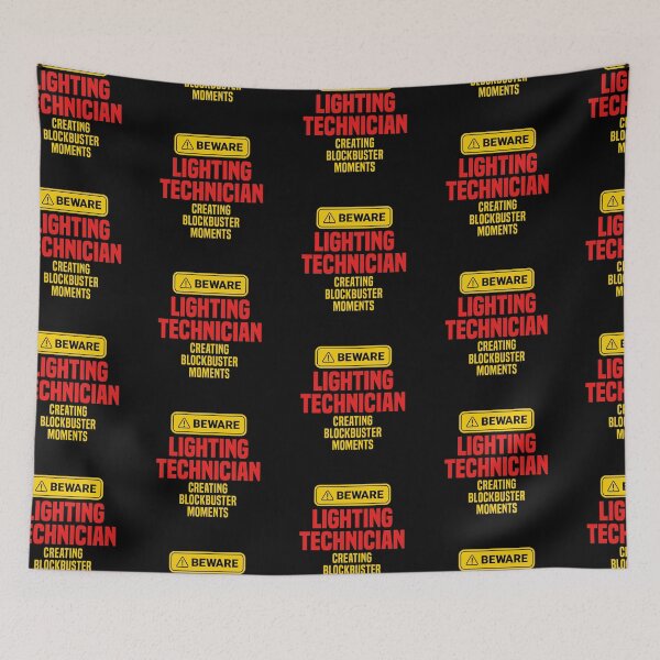 Item preview, Lighting Technician Creating Blockbuster Moments designed and sold by NermilioDesigns.