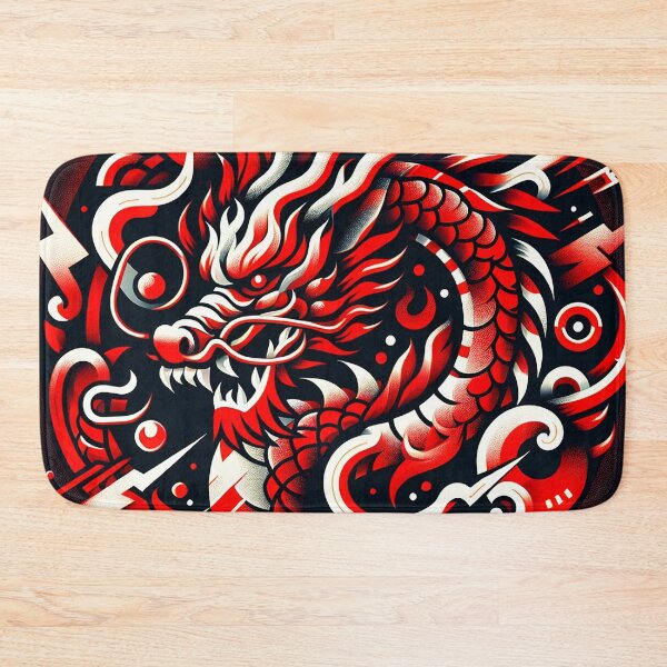 Item preview, Lightning Chinese Dragon Motif designed and sold by zzz888.