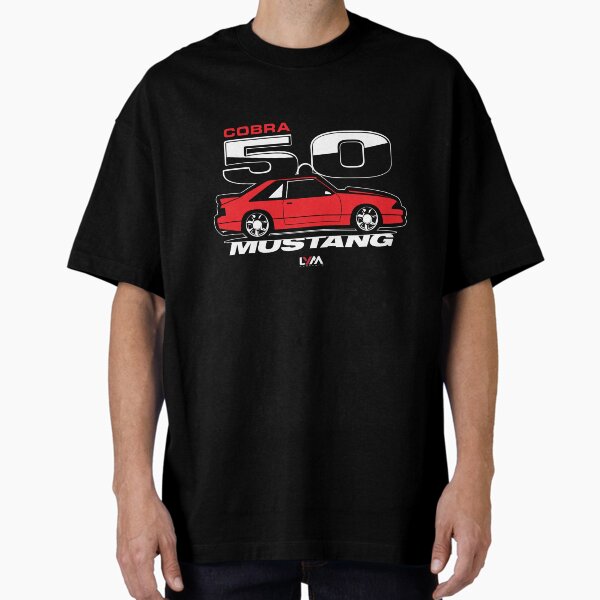 Item preview, Foxbody 5.0 Ford Mustang Side COBRA Red designed and sold by leaveyourmark.