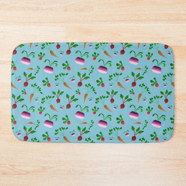 Item preview, Root vegetable on blue background designed and sold by Kristaine.