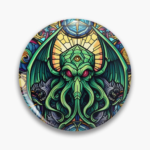 Item preview, Cthulhu's Stained Glass Portal designed and sold by MysticVault.