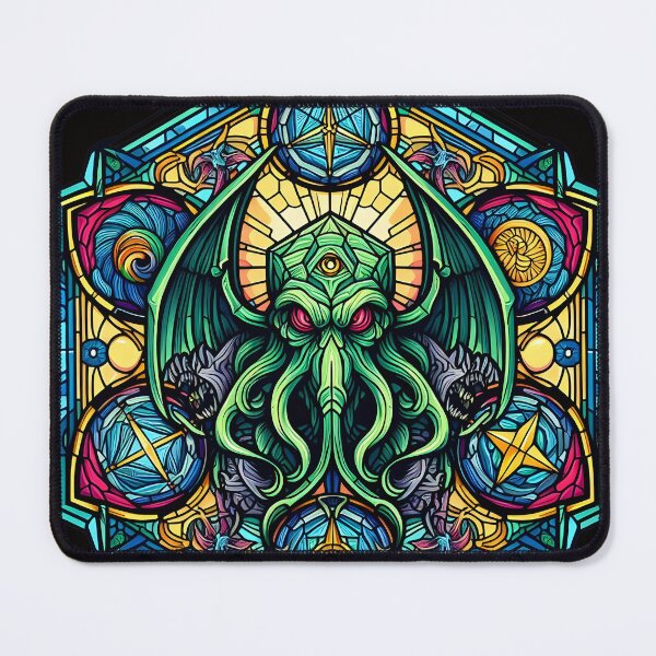 Item preview, Cthulhu's Stained Glass Portal designed and sold by MysticVault.