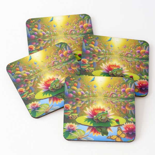 Item preview, Rainforest Jester - Frog's Playful Antics designed and sold by ProgressMagnet.