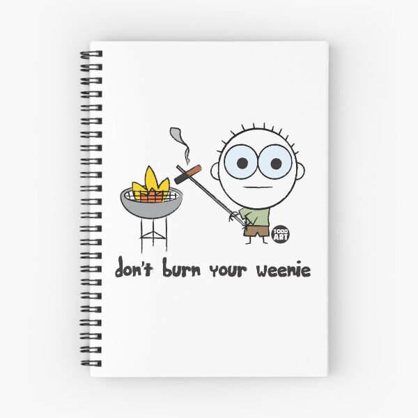 Item preview, HAPPY CAMPER - DONT BURN WEENIE designed and sold by TODD GOLDMAN.